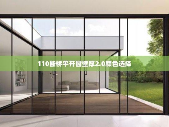 110断桥平开窗壁厚2.0颜色选择